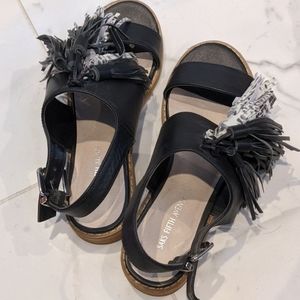 Saks Fifth Avenue Tassle Sandals